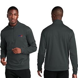 LINKEX PORT & COMPANY PERFORMANCE FLEECE 1/4-ZIP