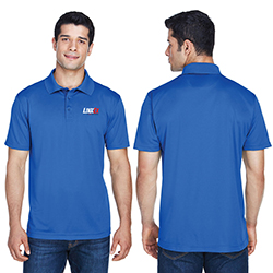 LinkEx Harriton Polytech Polo Men's