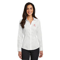 RED HOUSE® NON-IRON LADIES PINPOINT OXFORD SHIRT